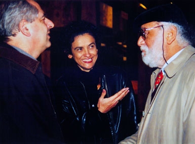 
	William Kentridge, Solange Farkas and Danilo Santos de Miranda
