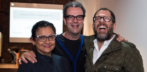 Solange Farkas, Eduardo de Jesus, Fabio Cypriano
